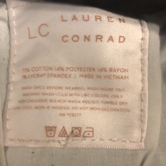 LC Lauren Conrad Light Wash Skinny Jeans. Size 10. - Picture 4 of 4